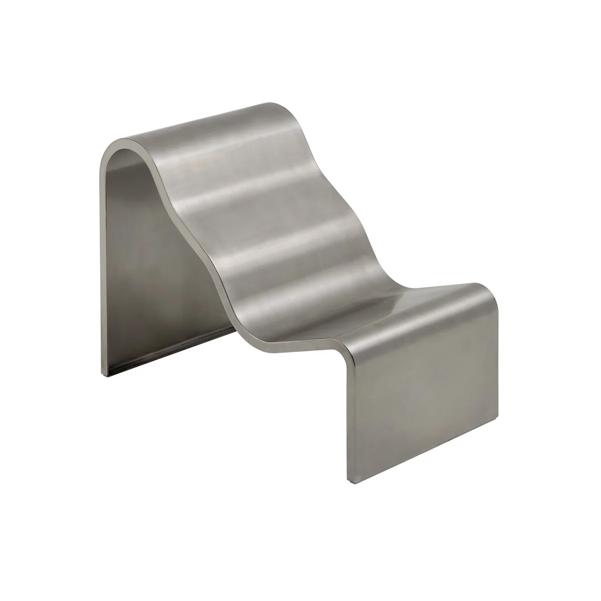 Muuto - Dream View Banc, 60 cm, acier brossé Muuto - Dream View Banc, 60 cm, acier brossé