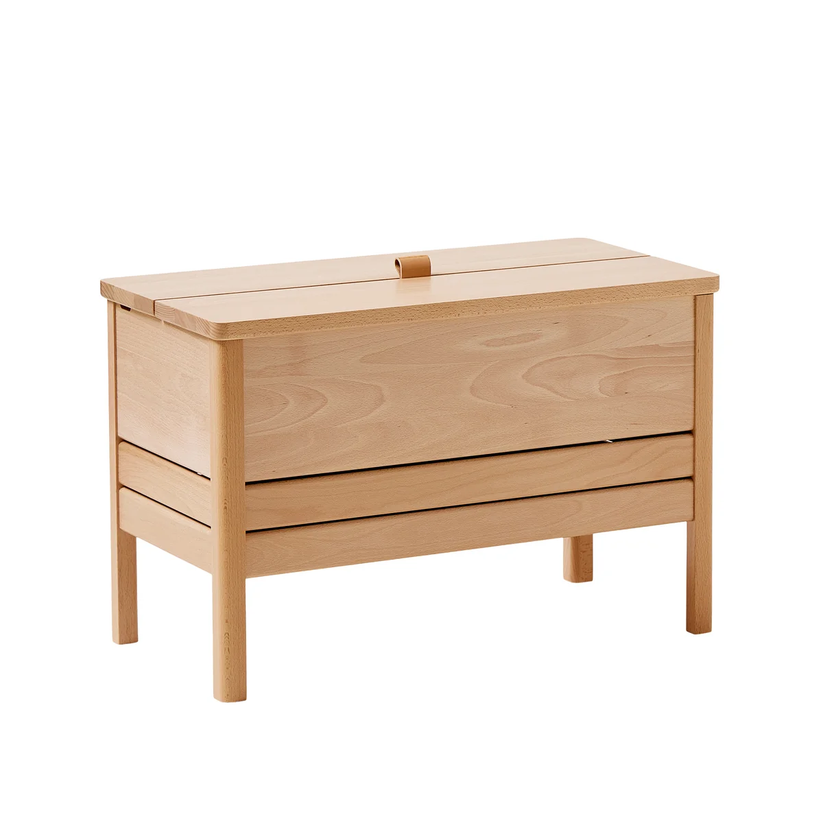 Form & Refine - A Line Banc coffre 68 cm, hêtre (édition spéciale) Form & Refine - A Line Banc coffre 68 cm, hêtre (édition spéciale)