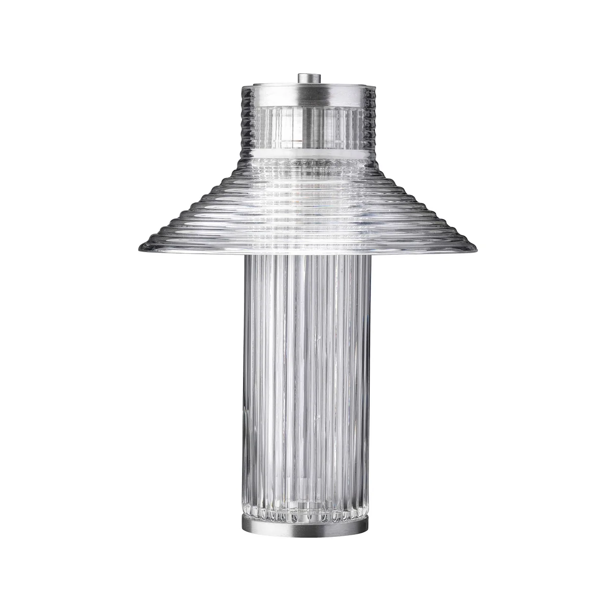 FDB Møbler - Sletterhage Lampe de table à accu, aluminium argenté FDB Møbler - Sletterhage Lampe de table à accu, aluminium argenté