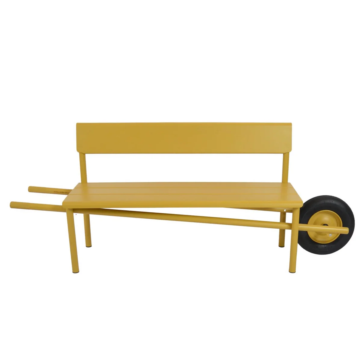Weltevree - Wheelbench, jaune (édition Kröller-Müller)