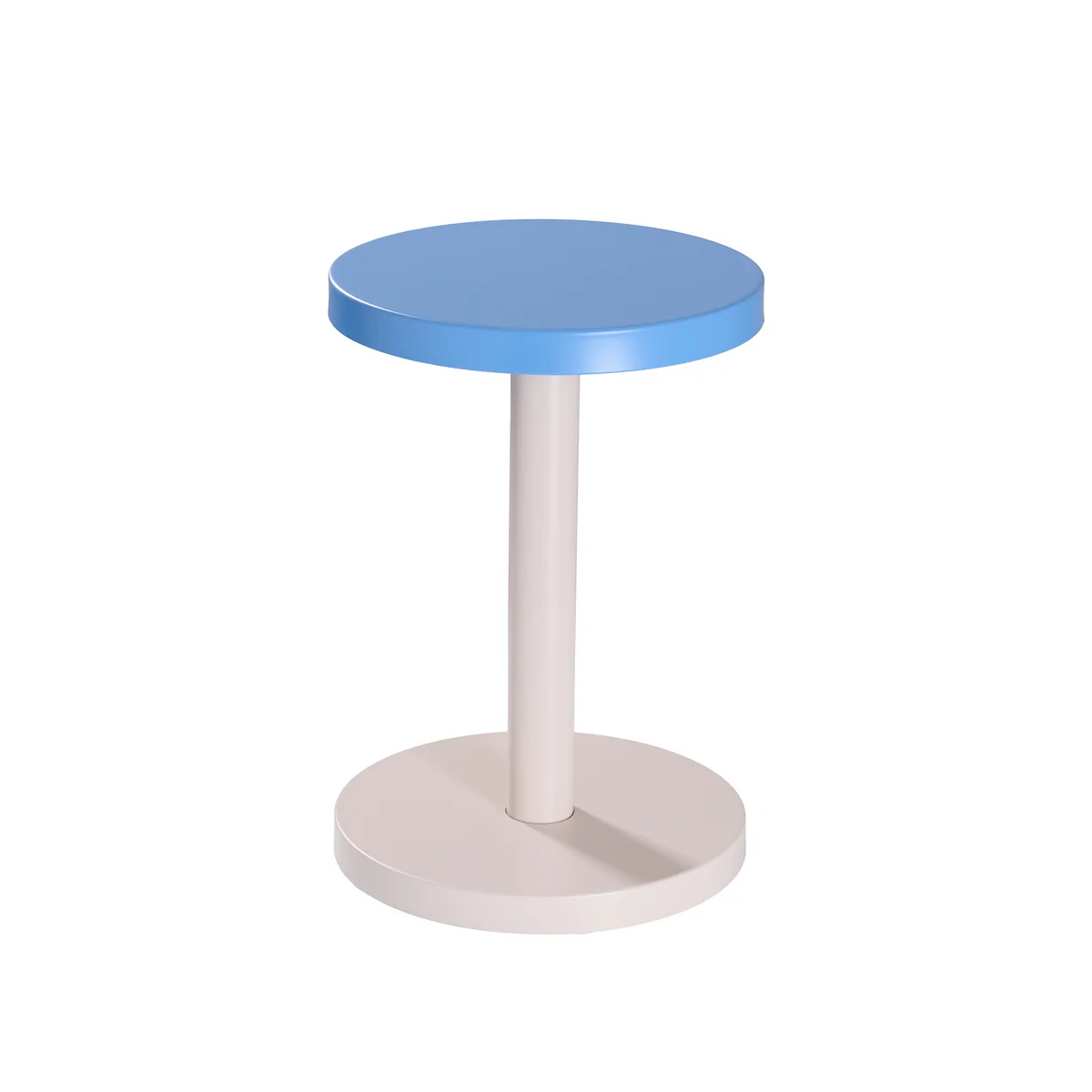 Design Letters - Stord 3-in-1 table d'appoint, S, beige pastel / sky blue