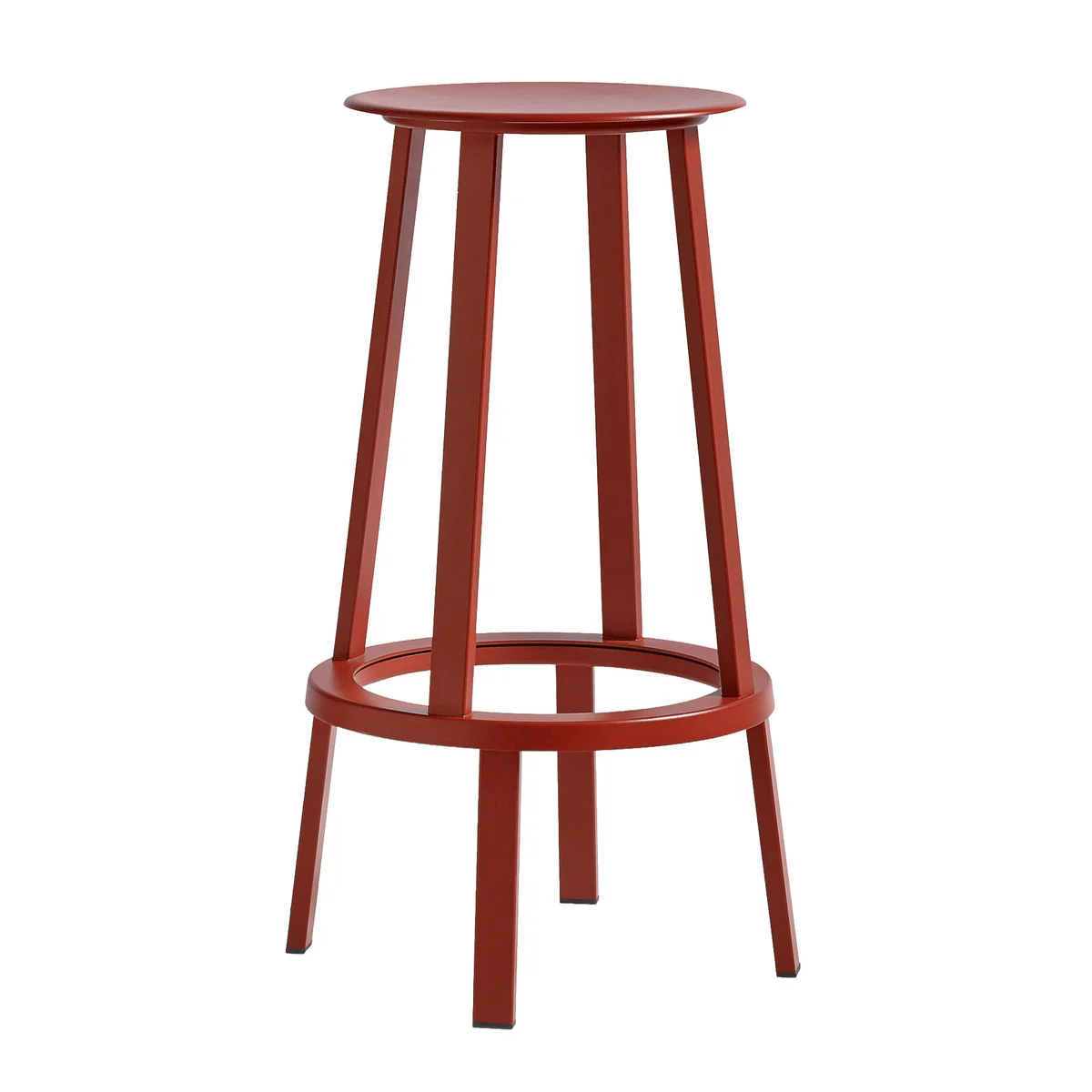 HAY - Revolver Tabouret de bar, H : 76 cm, rouge HAY - Revolver Tabouret de bar, H : 76 cm, rouge