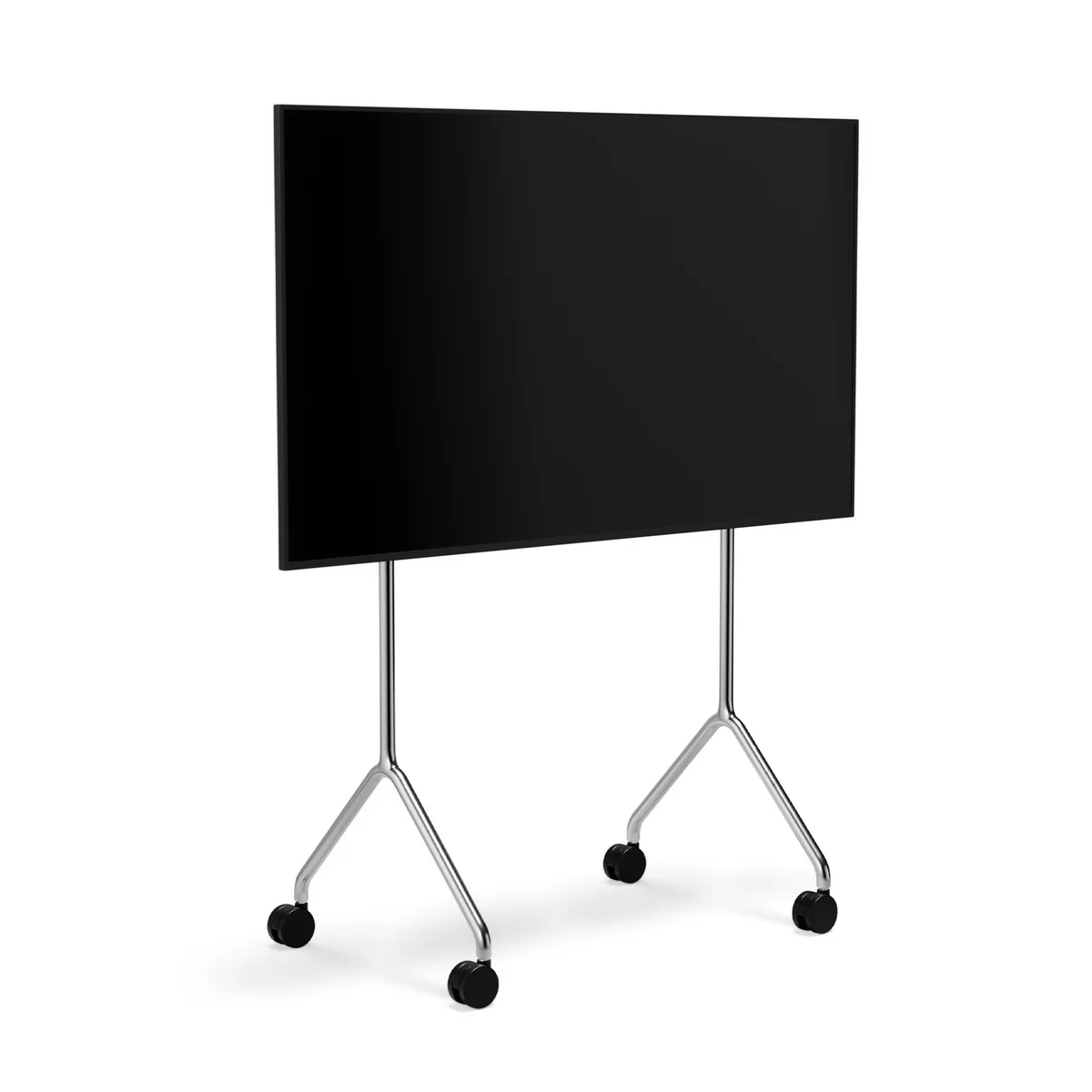 Pedestal - Support TV « Moon Light », 32 à 44 pouces, chromé Pedestal - Support TV « Moon Light », 32 à 44 pouces, chromé