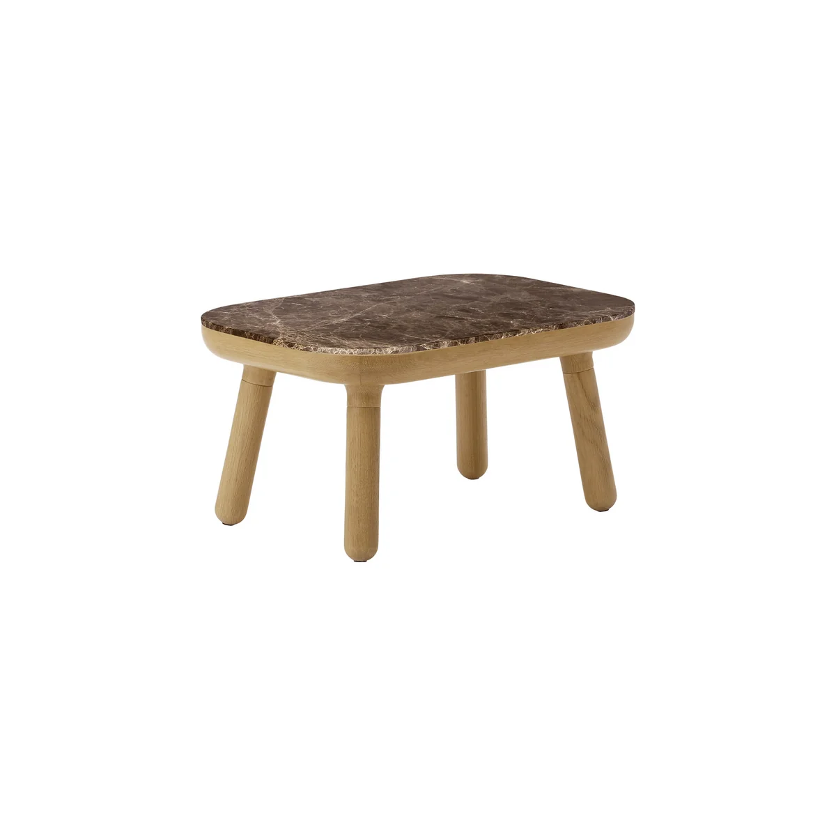 UMAGE - Paff Table d'appoint, basse, chêne / Emperador