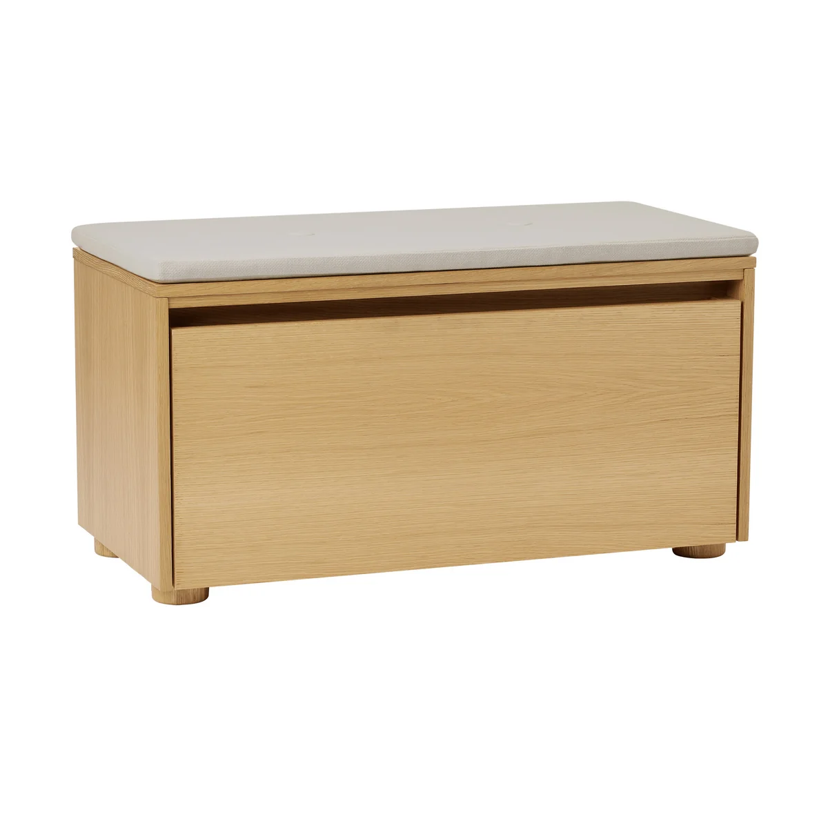 UMAGE - Hideaway Banc de rangement, placage chêne / white sands UMAGE - Hideaway Banc de rangement, placage chêne / white sands