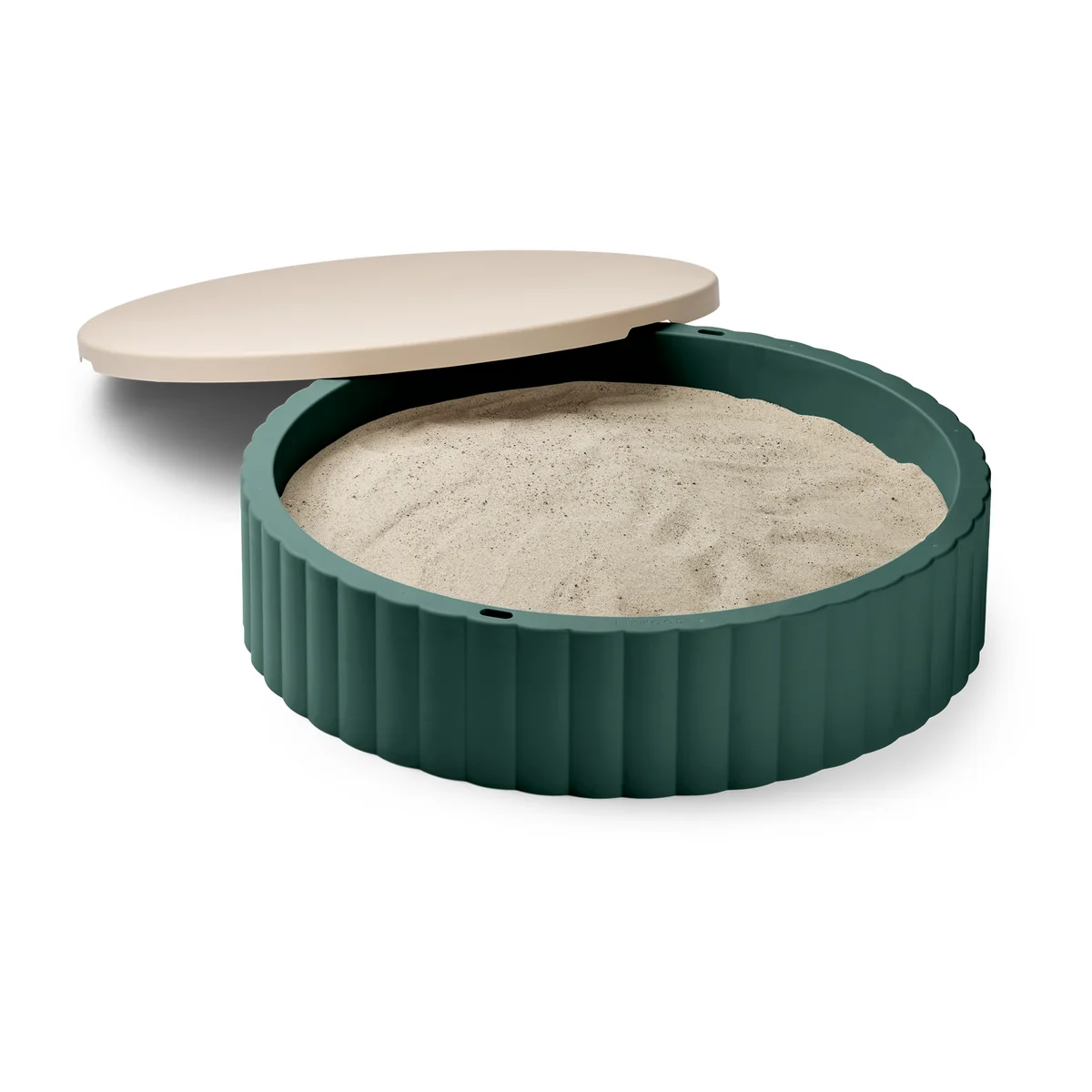 LIEWOOD - Saul Bac à sable, Ø 80 cm, green garden / sandy