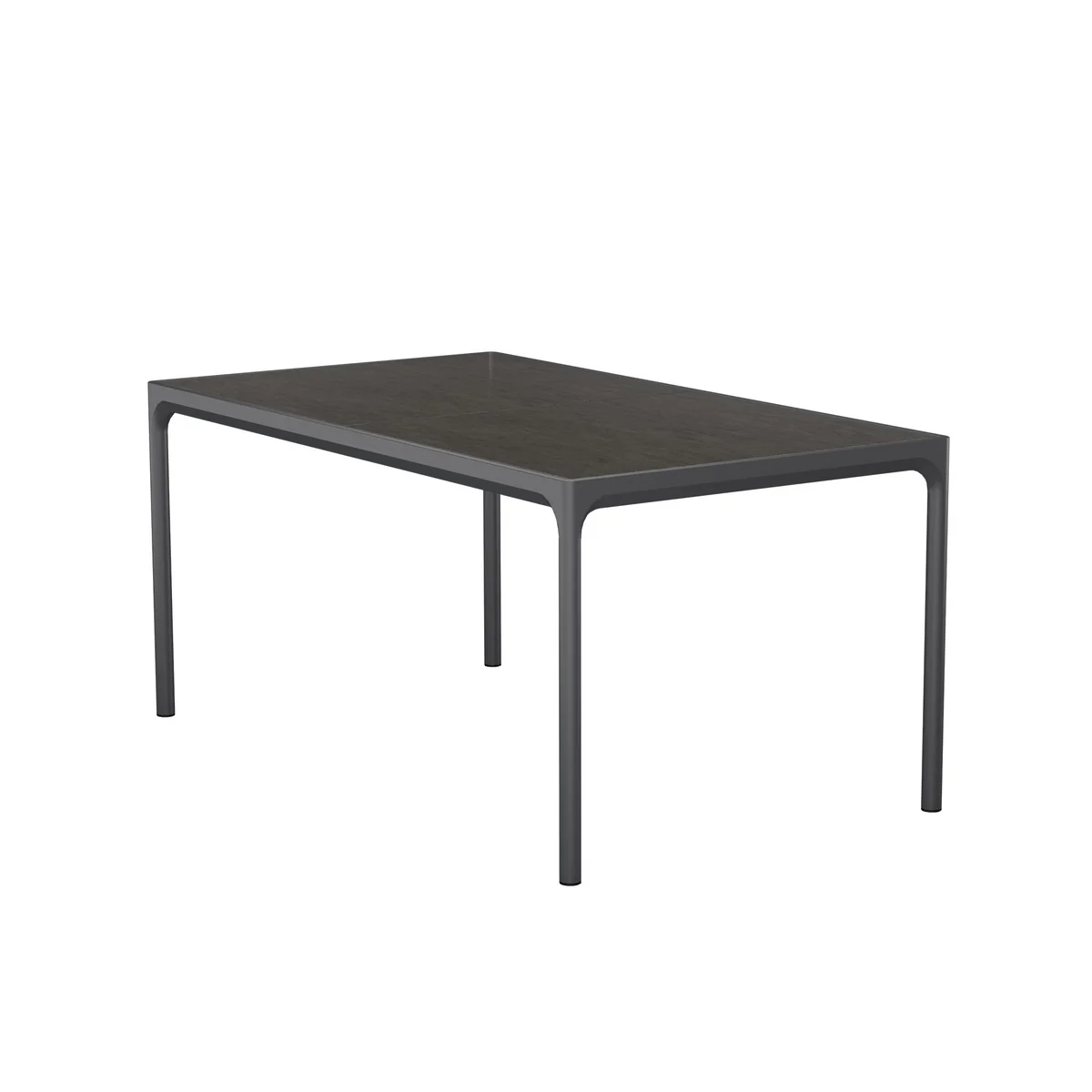HOUE - FOUR Table Outdoor, 160 x 90 cm, gris foncé / graphite HOUE - FOUR Table Outdoor, 160 x 90 cm, gris foncé / graphite