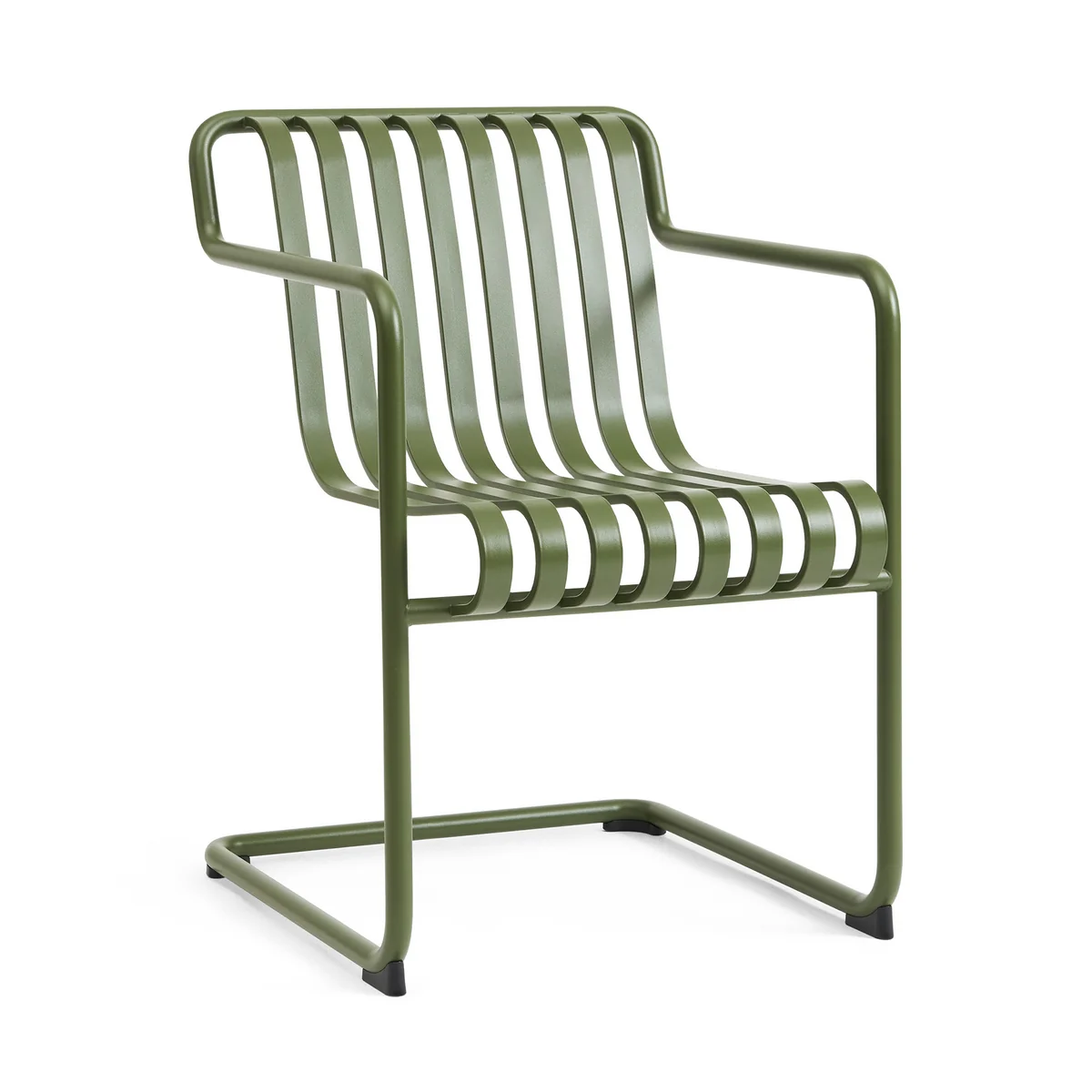 HAY - Palissade Cantilever Dining fauteuil, olive HAY - Palissade Cantilever Dining fauteuil, olive