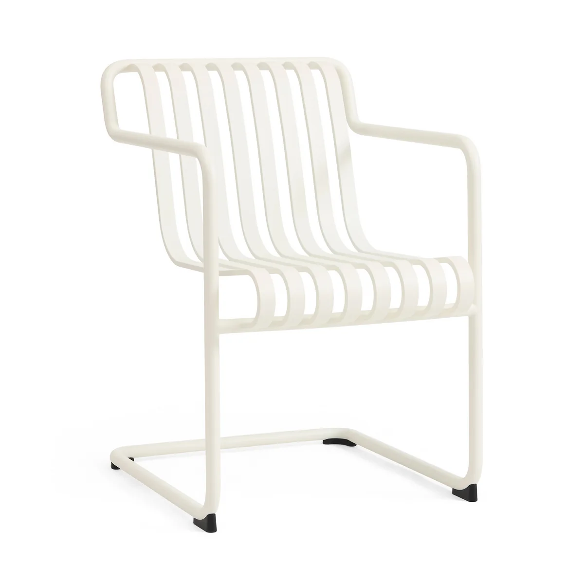 HAY - Palissade Cantilever Dining fauteuil, cream white HAY - Palissade Cantilever Dining fauteuil, cream white