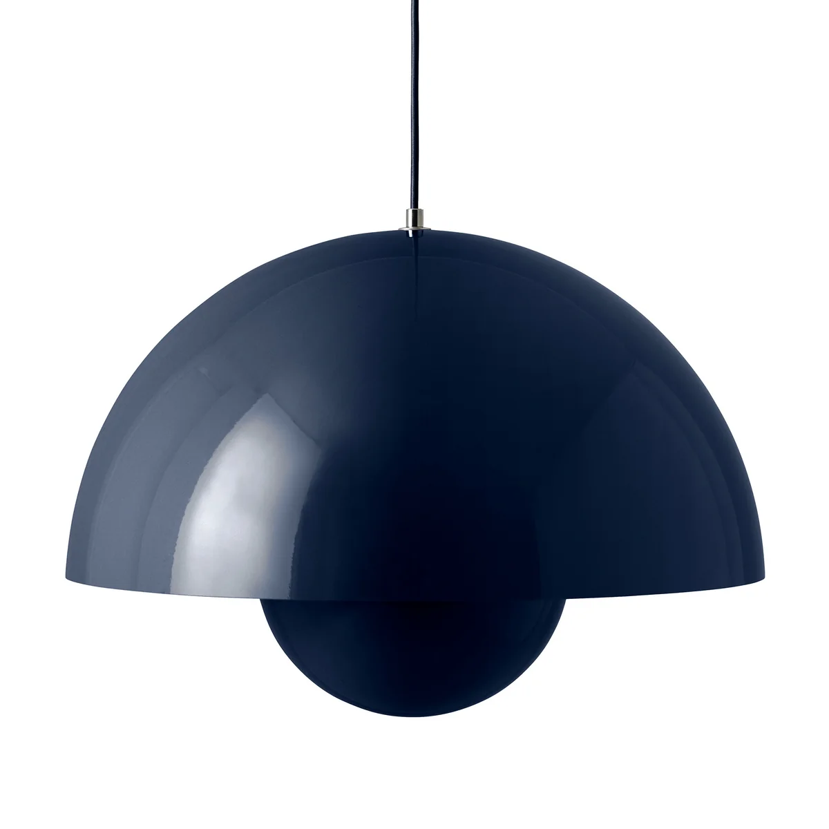 & Tradition - FlowerPot suspension VP2, bleu acier & Tradition - FlowerPot suspension VP2, bleu acier