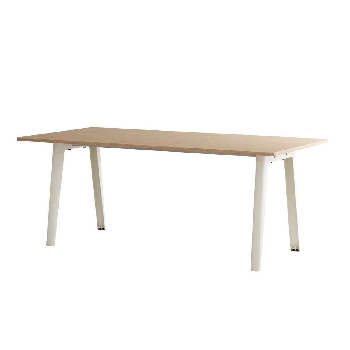 TipToe - NEW MODERN Table de salle à manger 95 x 190 cm, chêne / cream white TipToe - NEW MODERN Table de salle à manger 95 x 190 cm, chêne / cream white