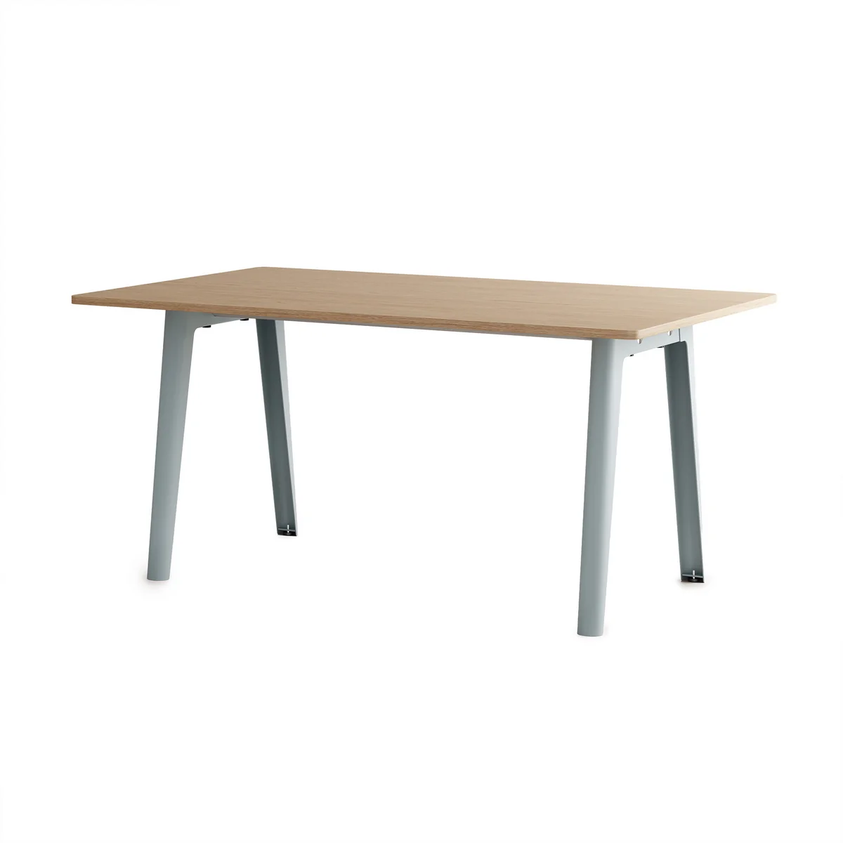 TipToe - NEW MODERN Table de salle à manger 95 x 160 cm, chêne / pale blue
