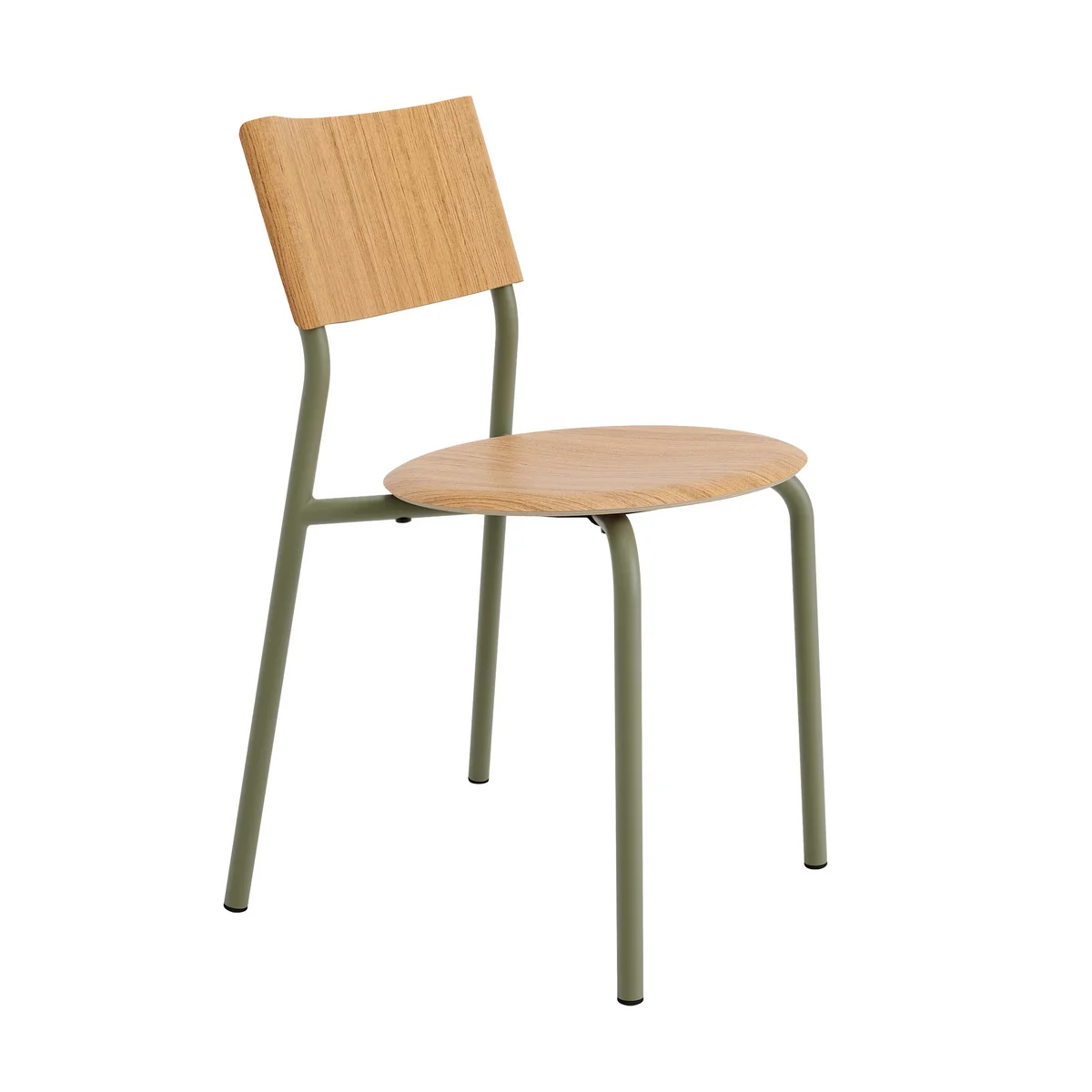 TipToe - SSD Chaise, chêne / vert kaki