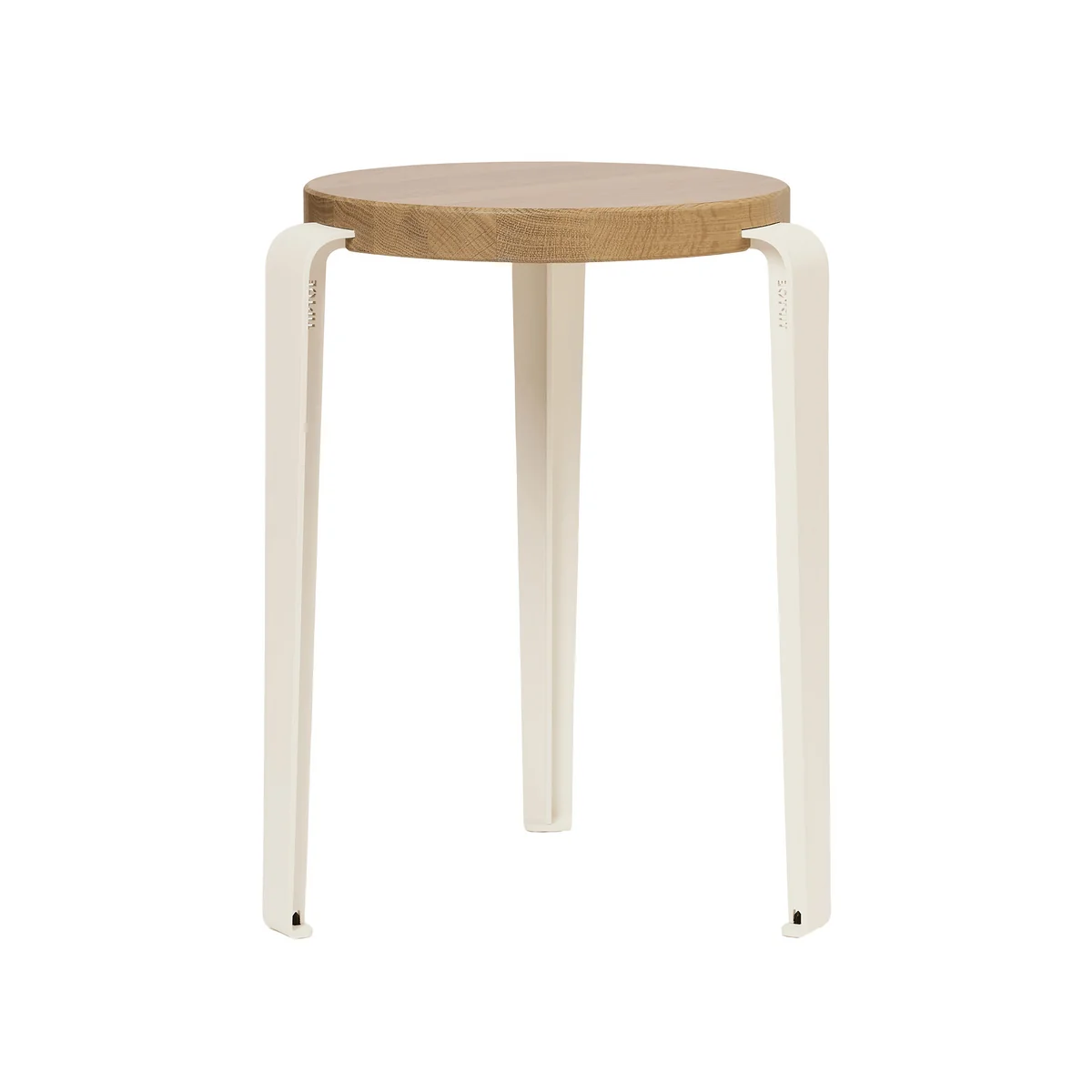 TipToe - LOU Tabouret, chêne naturel / cream white TipToe - LOU Tabouret, chêne naturel / cream white