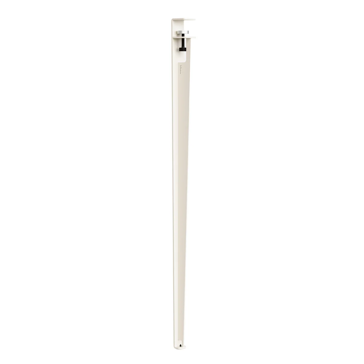 TipToe - Pied de table de bar H 110 cm, cream white