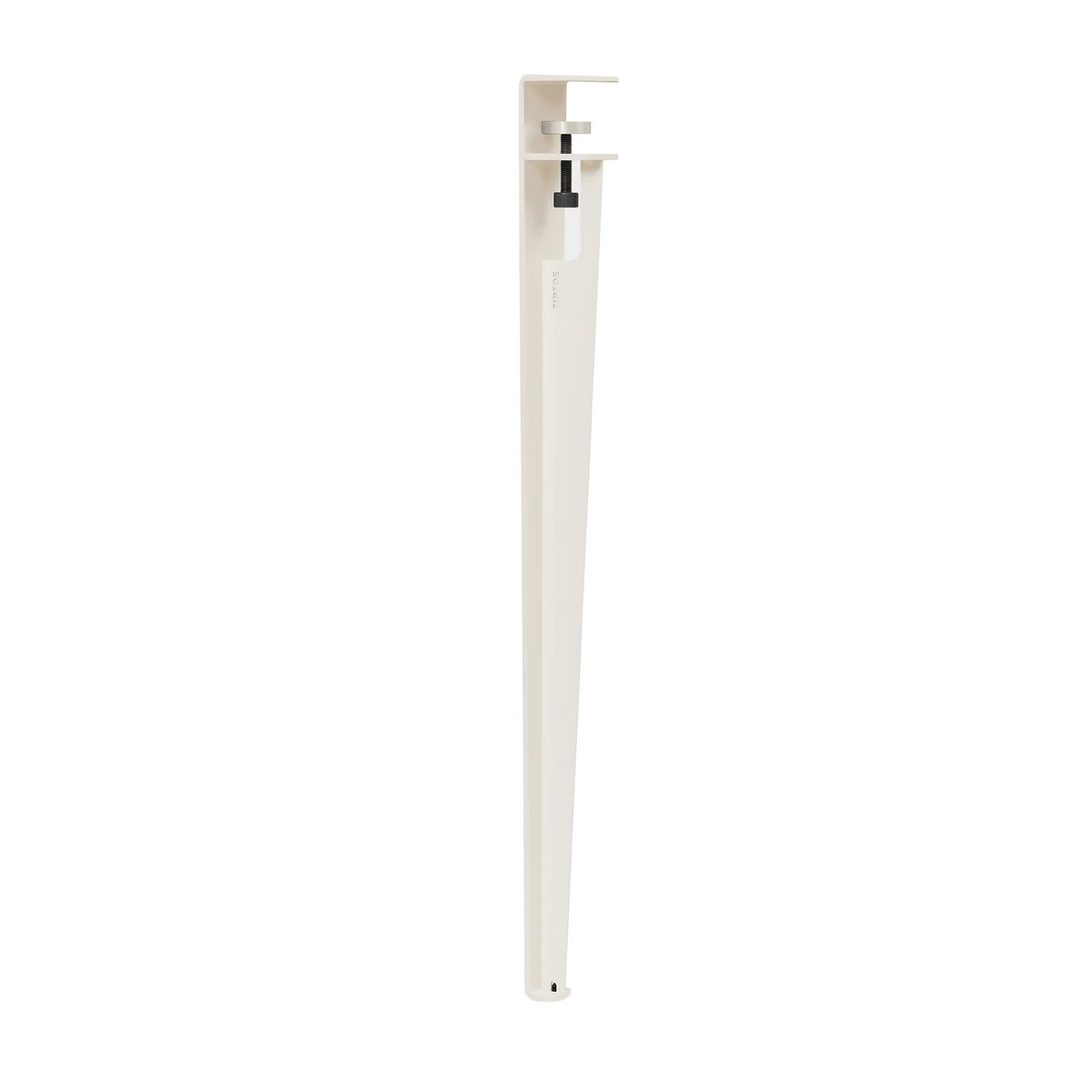 TipToe - Pied de table et de bureau H 75 cm, cream white