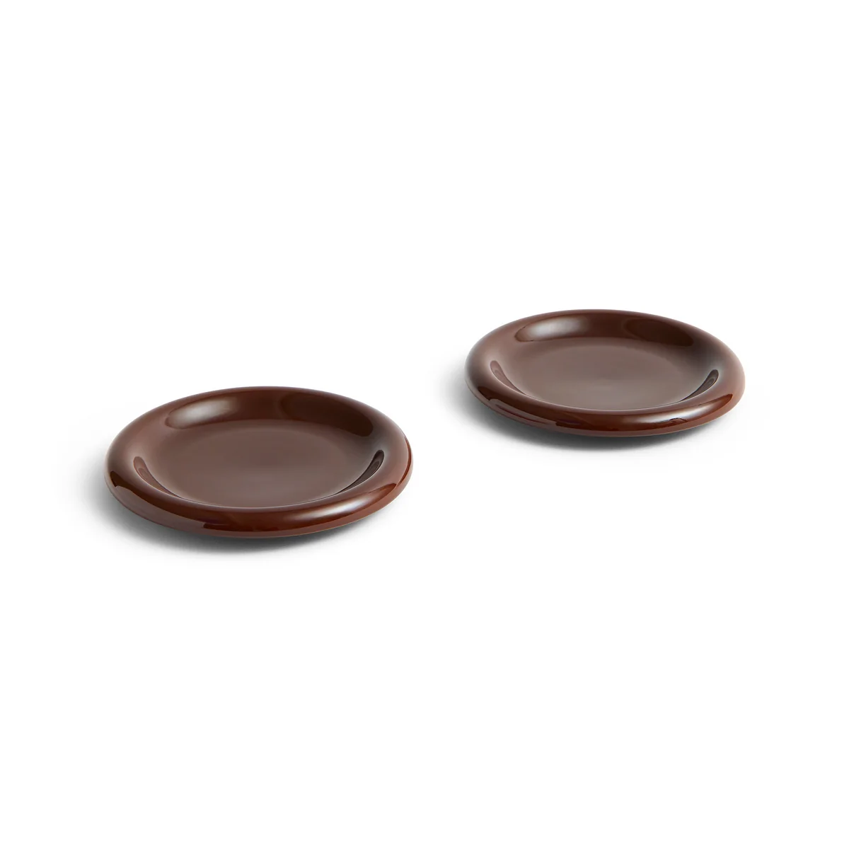 HAY - Barro Assiette Ø 18 cm, bourgogne (set de 2) HAY - Barro Assiette Ø 18 cm, bourgogne (set de 2)