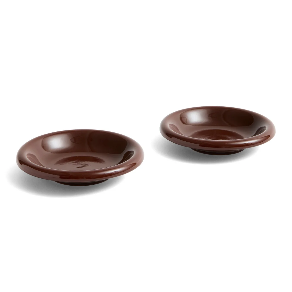 HAY - Barro Coupe Ø 20 cm, bourgogne (set de 2) HAY - Barro Coupe Ø 20 cm, bourgogne (set de 2)