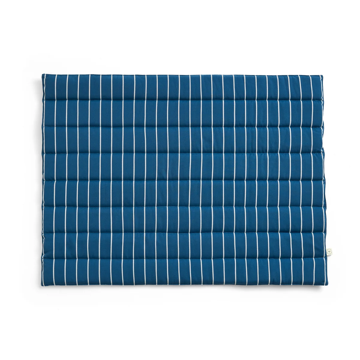HAY - Outdoor Market Coussin pour canapé, bleu à rayures beiges HAY - Outdoor Market Coussin pour canapé, bleu à rayures beiges