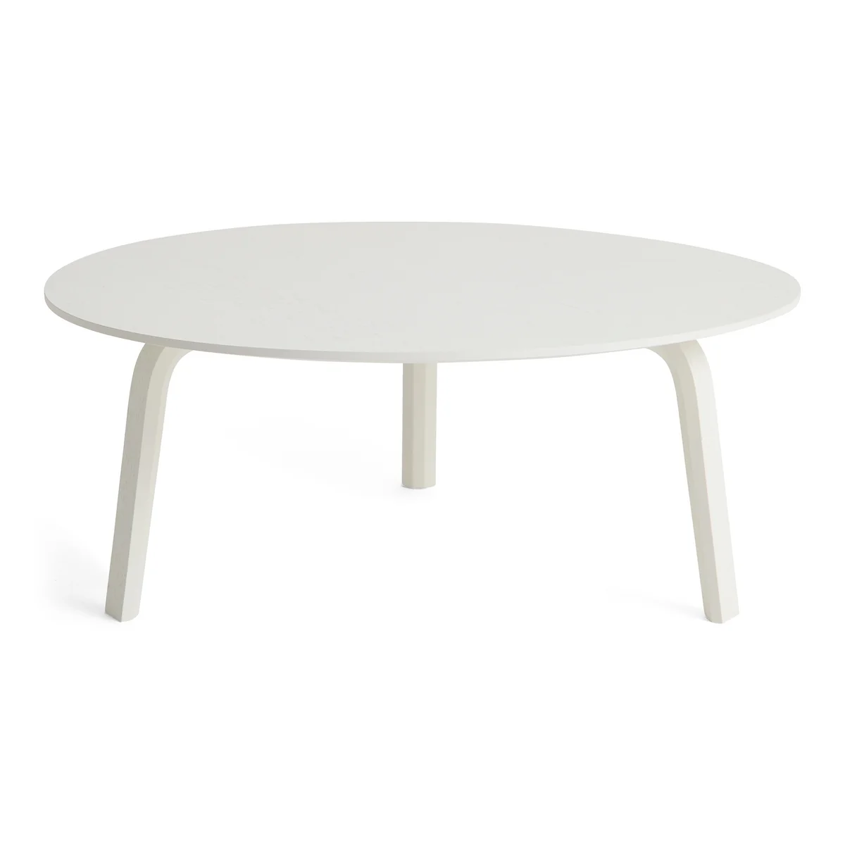 HAY - Table basse « Bella » Ø 80 cm / H 32 cm, chêne laqué blanc HAY - Table basse « Bella » Ø 80 cm / H 32 cm, chêne laqué blanc