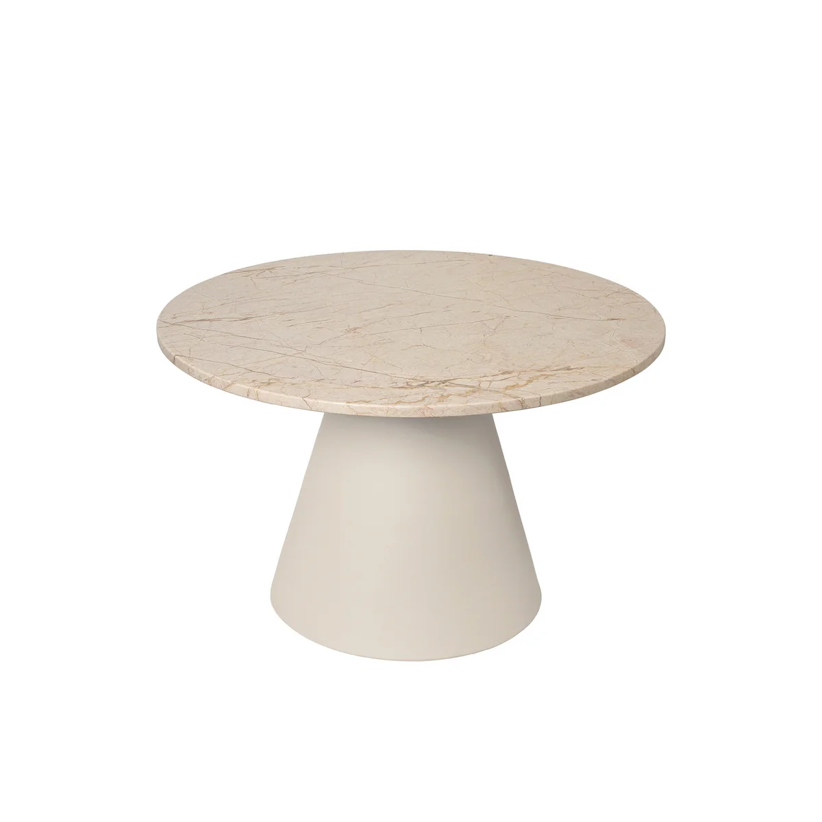 Broste Copenhagen - Miro Table d'appoint, Ø 75 x H 45 cm, beige Broste Copenhagen - Miro Table d'appoint, Ø 75 x H 45 cm, beige