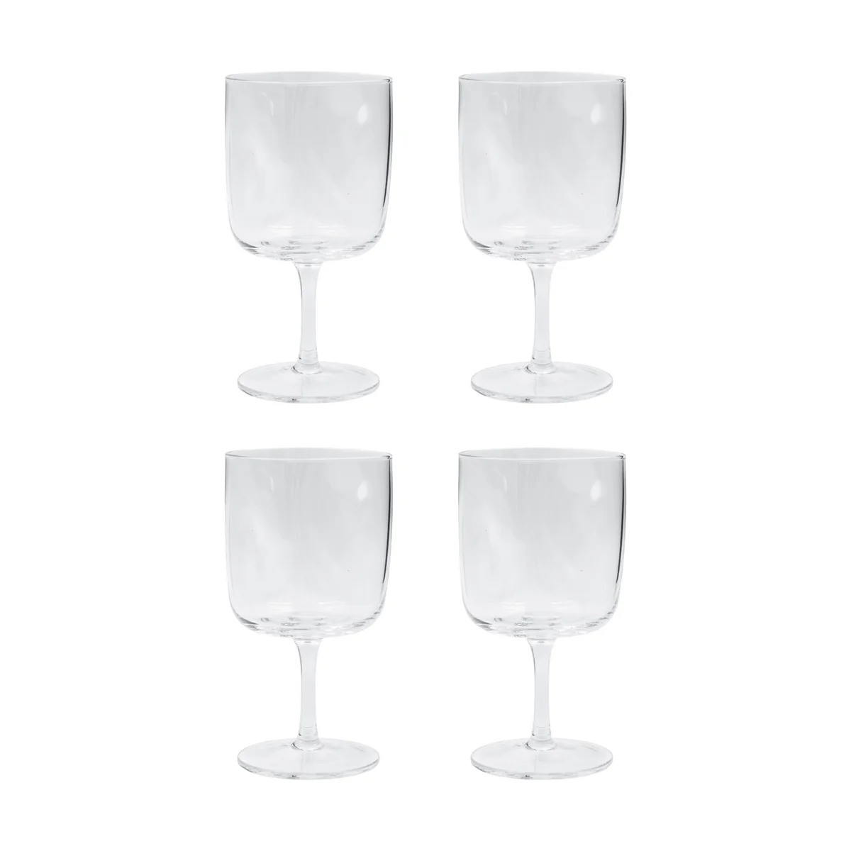 House Doctor - Sand Verre à vin, H16 cm, clair (set de 4) House Doctor - Sand Verre à vin, H16 cm, clair (set de 4)