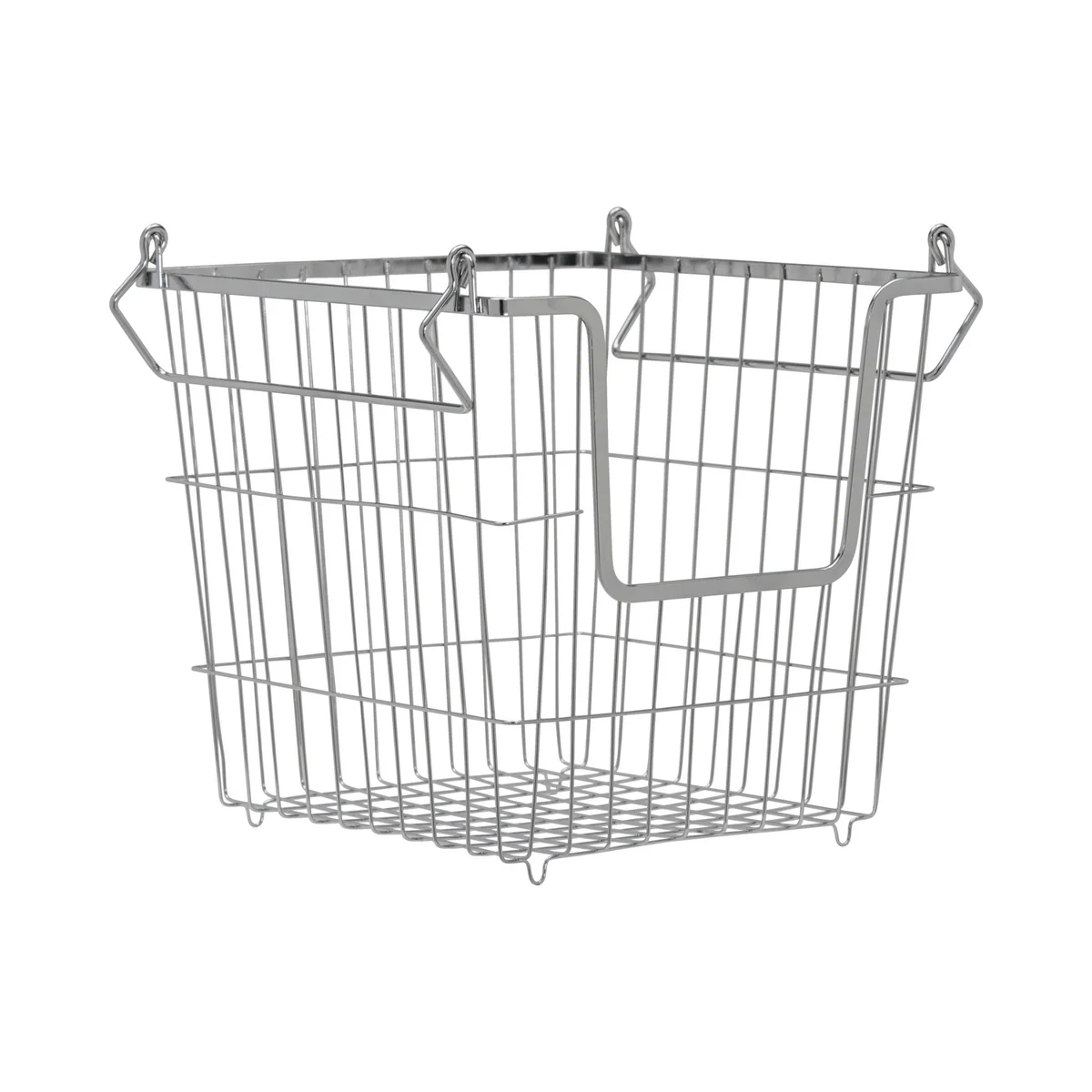 House Doctor - Panier de rangement Taw, large, chrome House Doctor - Panier de rangement Taw, large, chrome