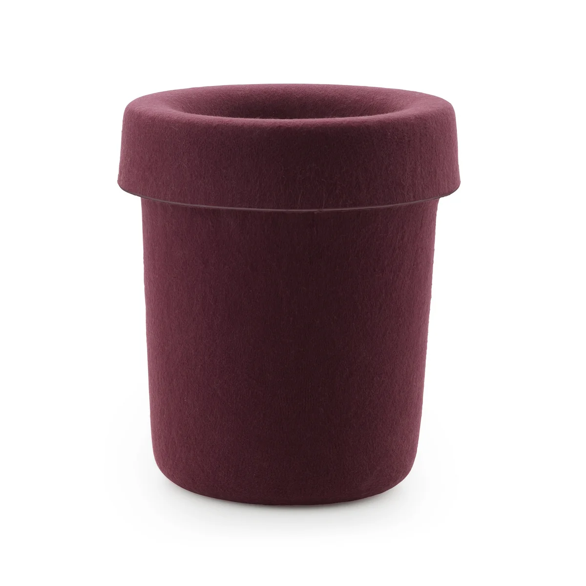 Normann Copenhagen - Hide Poubelle de bureau, bourgogne Normann Copenhagen - Hide Poubelle de bureau, bourgogne