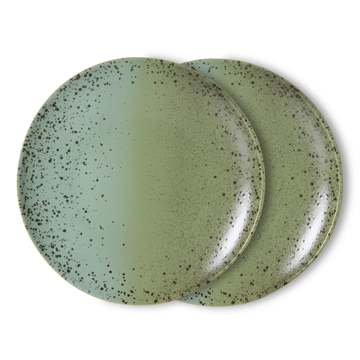 HKLiving - 70's Assiette, Ø 27,5 cm, fleck (set de 2) HKLiving - 70's Assiette, Ø 27,5 cm, fleck (set de 2)