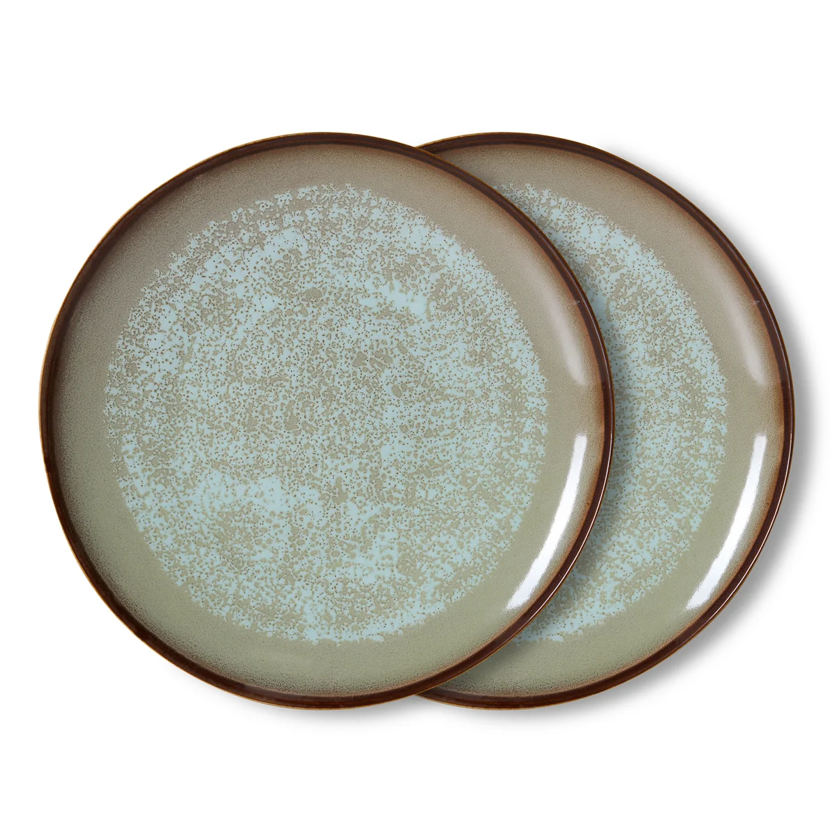 HKLiving - 70's Assiette, Ø 27,5 cm, contrast (set de 2) HKLiving - 70's Assiette, Ø 27,5 cm, contrast (set de 2)