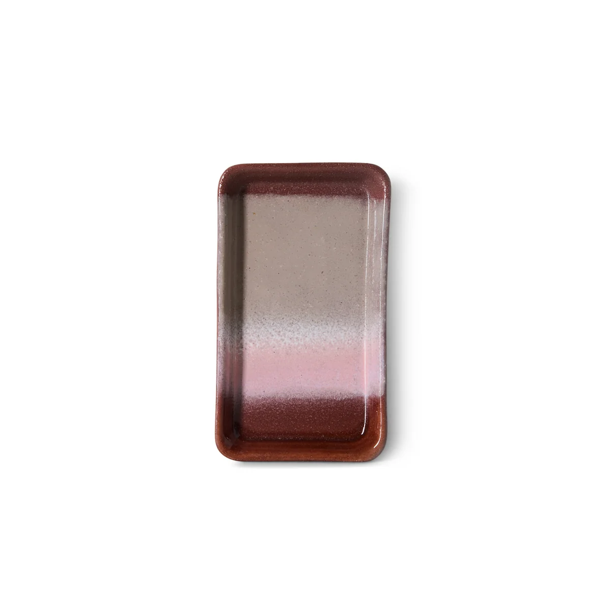 HKliving - 70's Plateau, 7,7 x 13,6 cm, bloom
