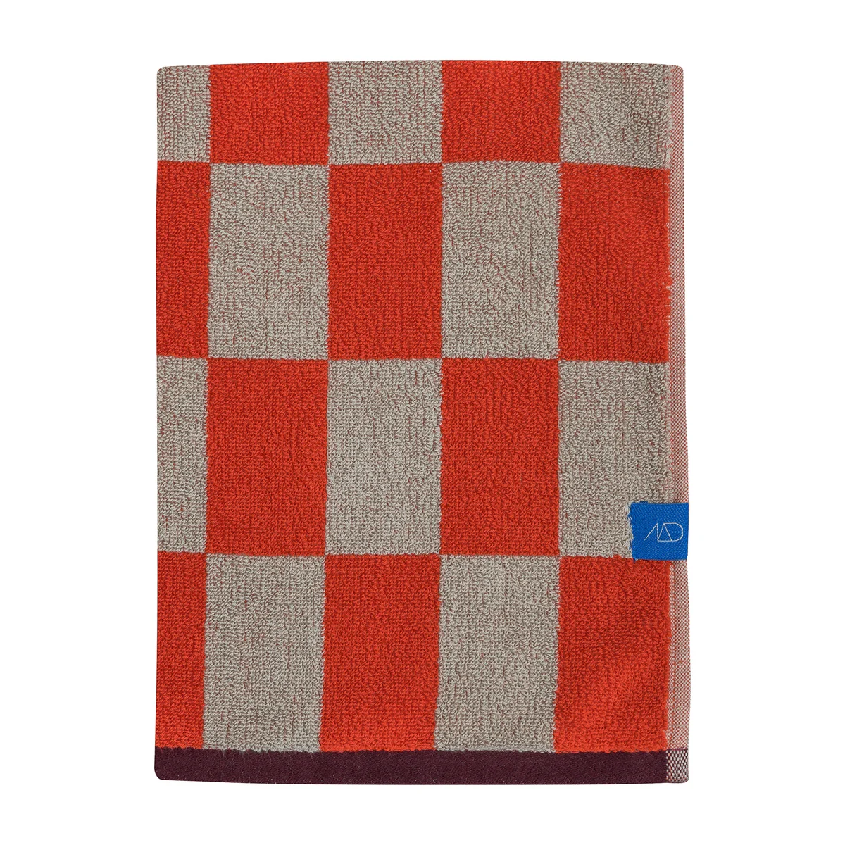 Mette Ditmer - Retro Serviette de bain, 70 cm x 133 cm, orange foncé