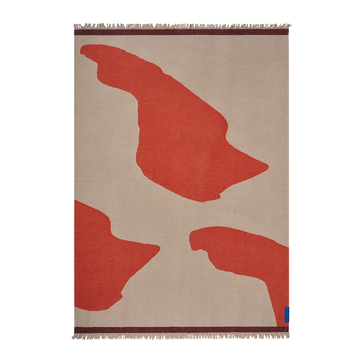Mette Ditmer - Couverture Studio, 130 x 175 cm, orange