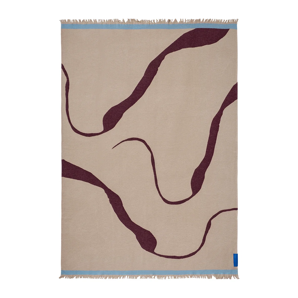 Mette Ditmer - Studio couverture, 130 x 175 cm, vin
