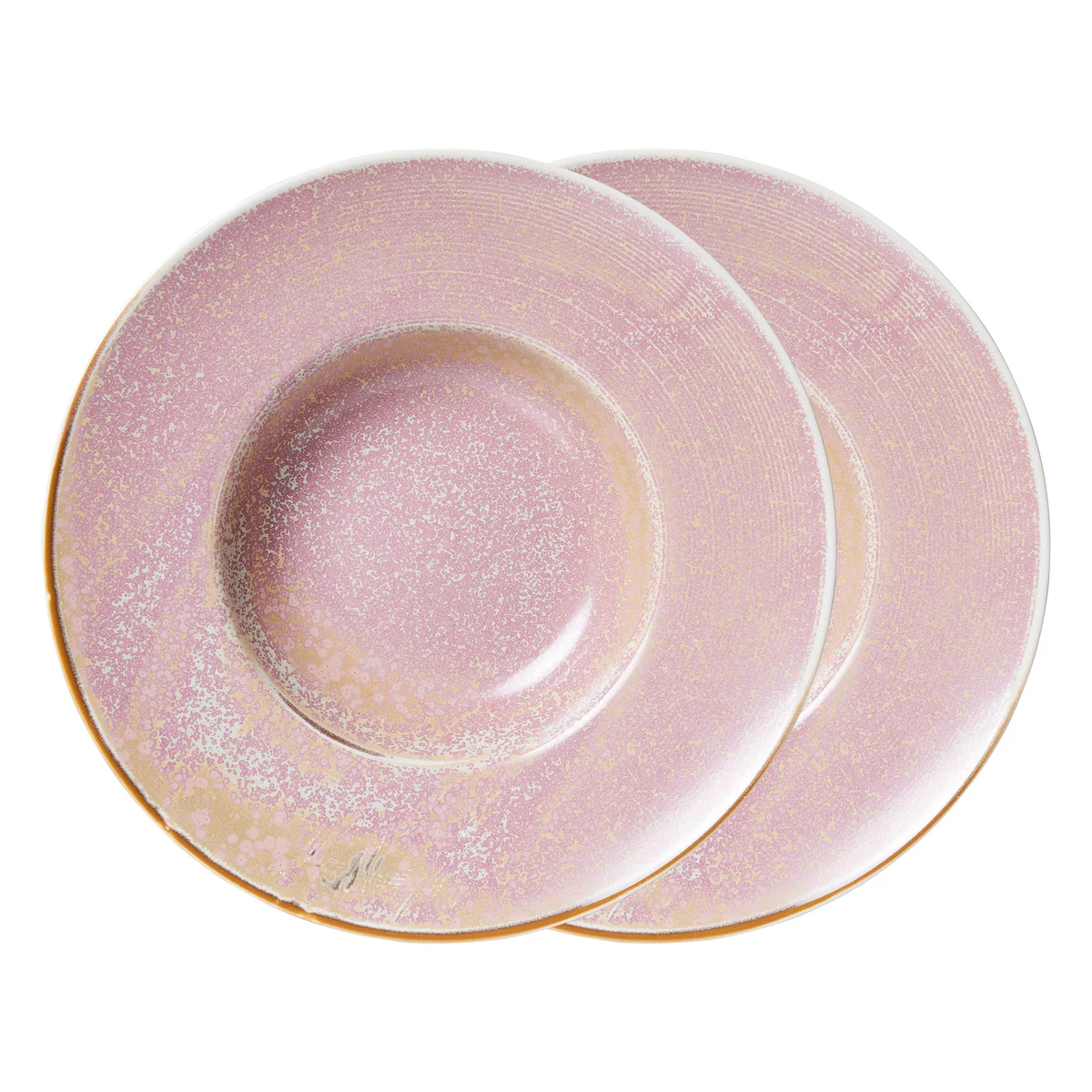 HKliving - Chef Ceramics Assiette à pâtes, Ø 28 cm, rustic pink (set de 2) HKliving - Chef Ceramics Assiette à pâtes, Ø 28 cm, rustic pink (set de 2)