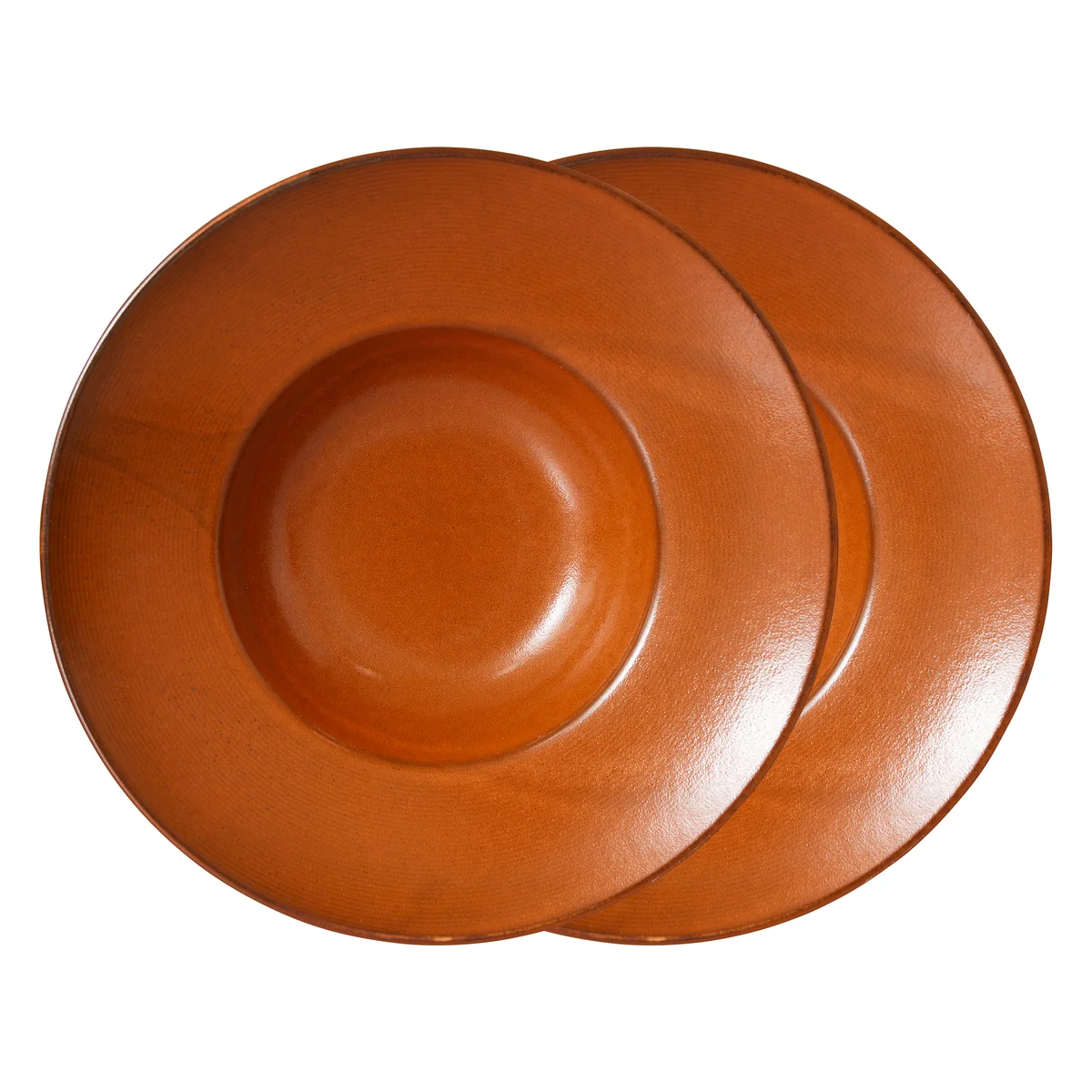 HKliving - Chef Ceramics Assiette à pâtes, Ø 28 cm, burned orange (set de 2) HKliving - Chef Ceramics Assiette à pâtes, Ø 28 cm, burned orange (set de 2)