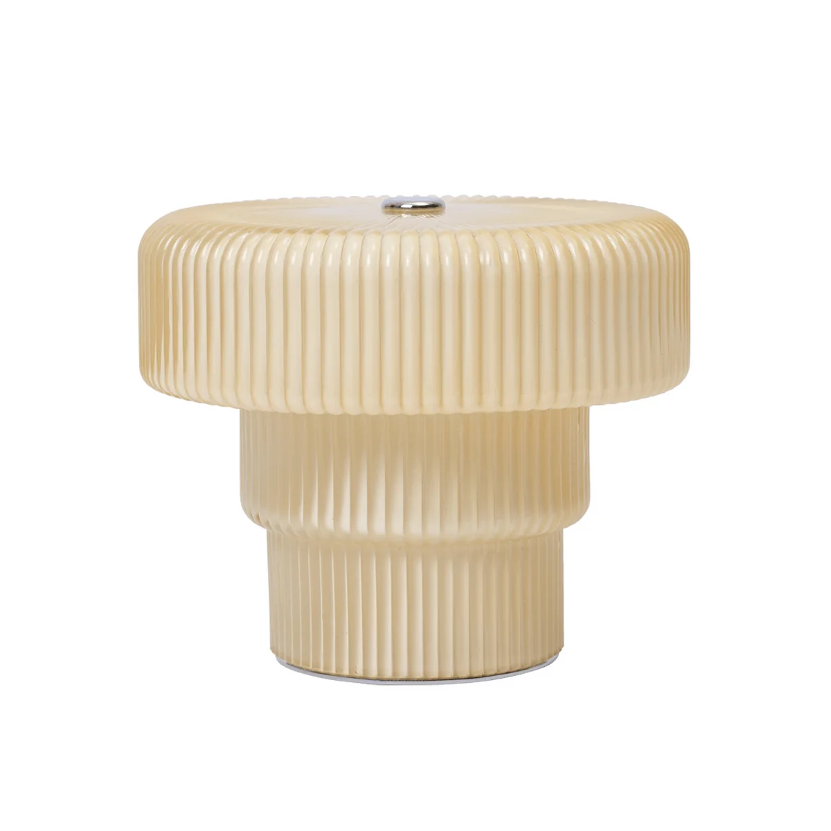 Ferm Living - Ripple Lampe LED à accu, beige clair Ferm Living - Ripple Lampe LED à accu, beige clair