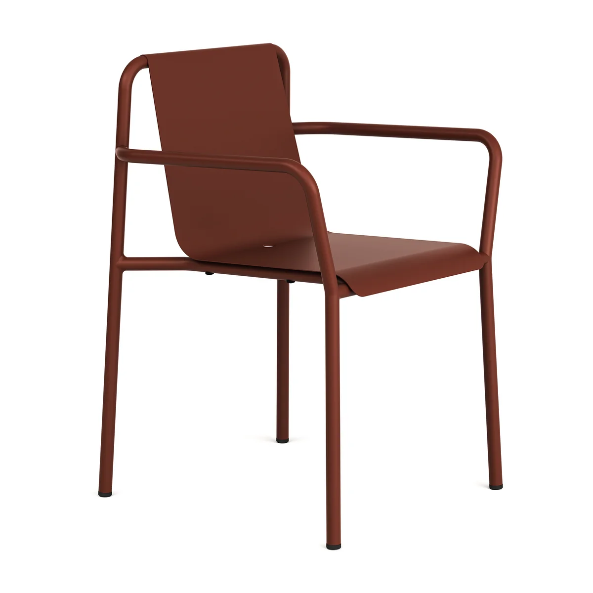 TipToe - Chaise de jardin Panorama avec accoudoirs, brick red TipToe - Chaise de jardin Panorama avec accoudoirs, brick red