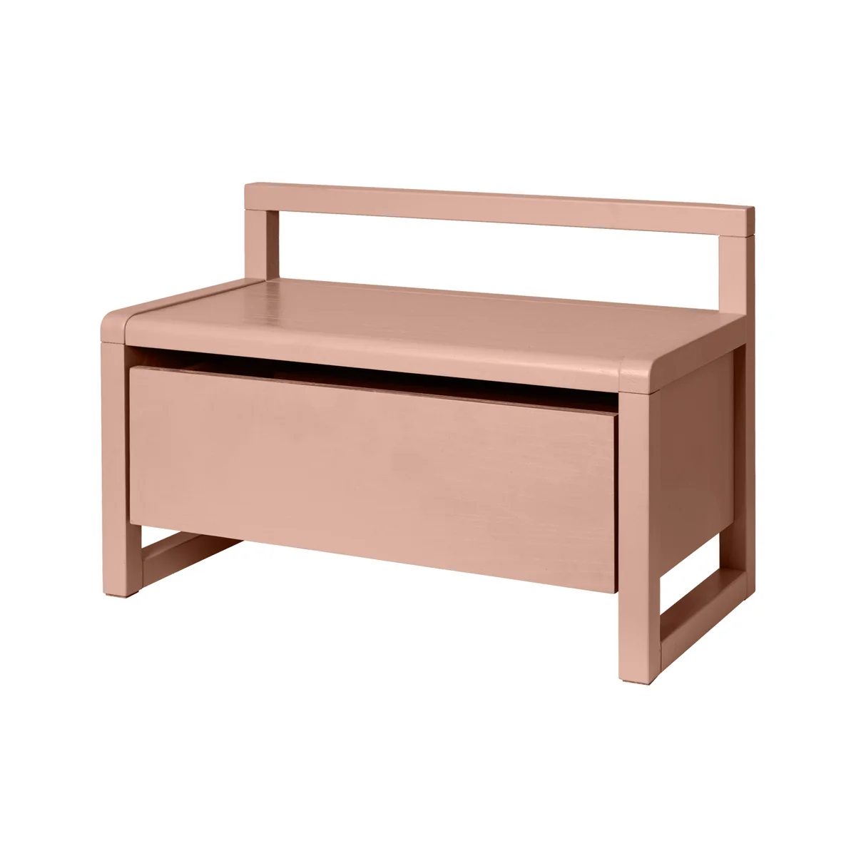 Ferm Living - Little Architect Banc de rangement, rose