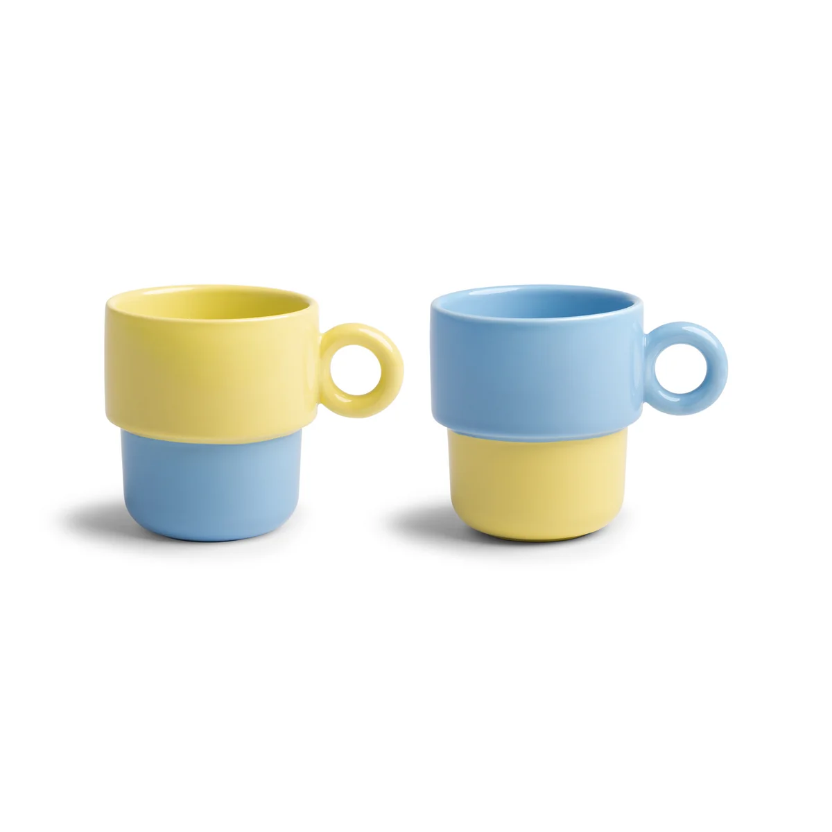 klevering - Chiquito Tasse large, 0,2 L, bleu (set de 2) klevering - Chiquito Tasse large, 0,2 L, bleu (set de 2)
