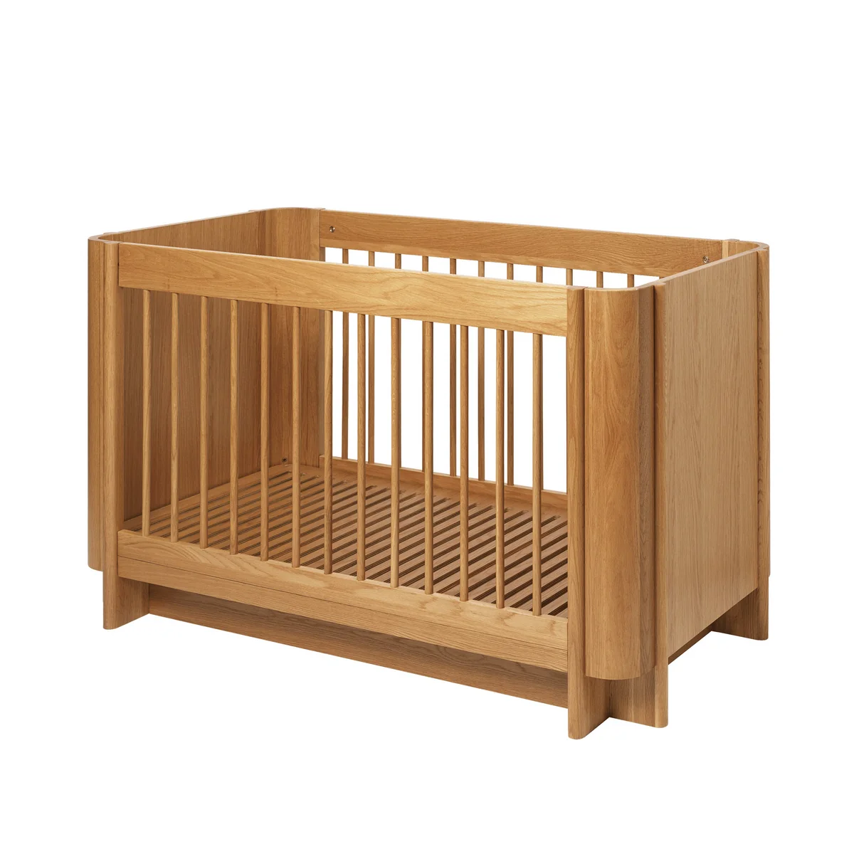Ferm Living - Tilu Lit bébé, 68 x 129 cm, chêne naturel