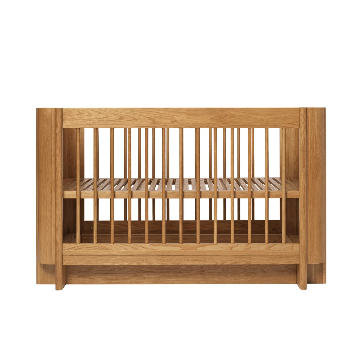 Ferm Living - Tilu Lit bébé, 68 x 129 cm, chêne naturel