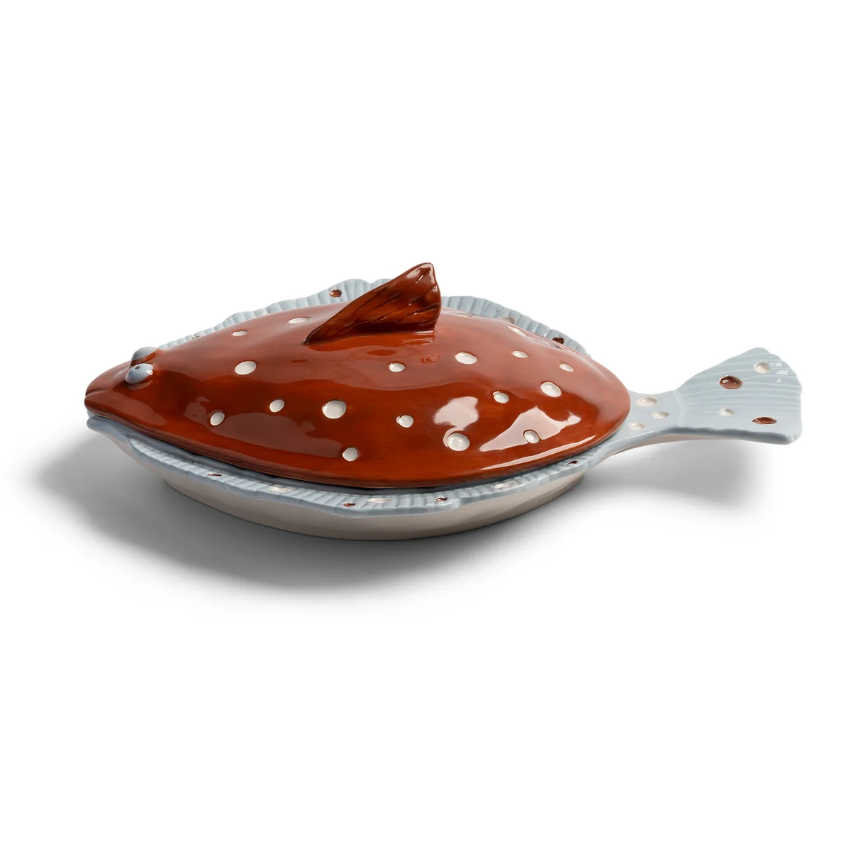 & klevering - Plaice Terrine, 29,5 x 21 cm, marron