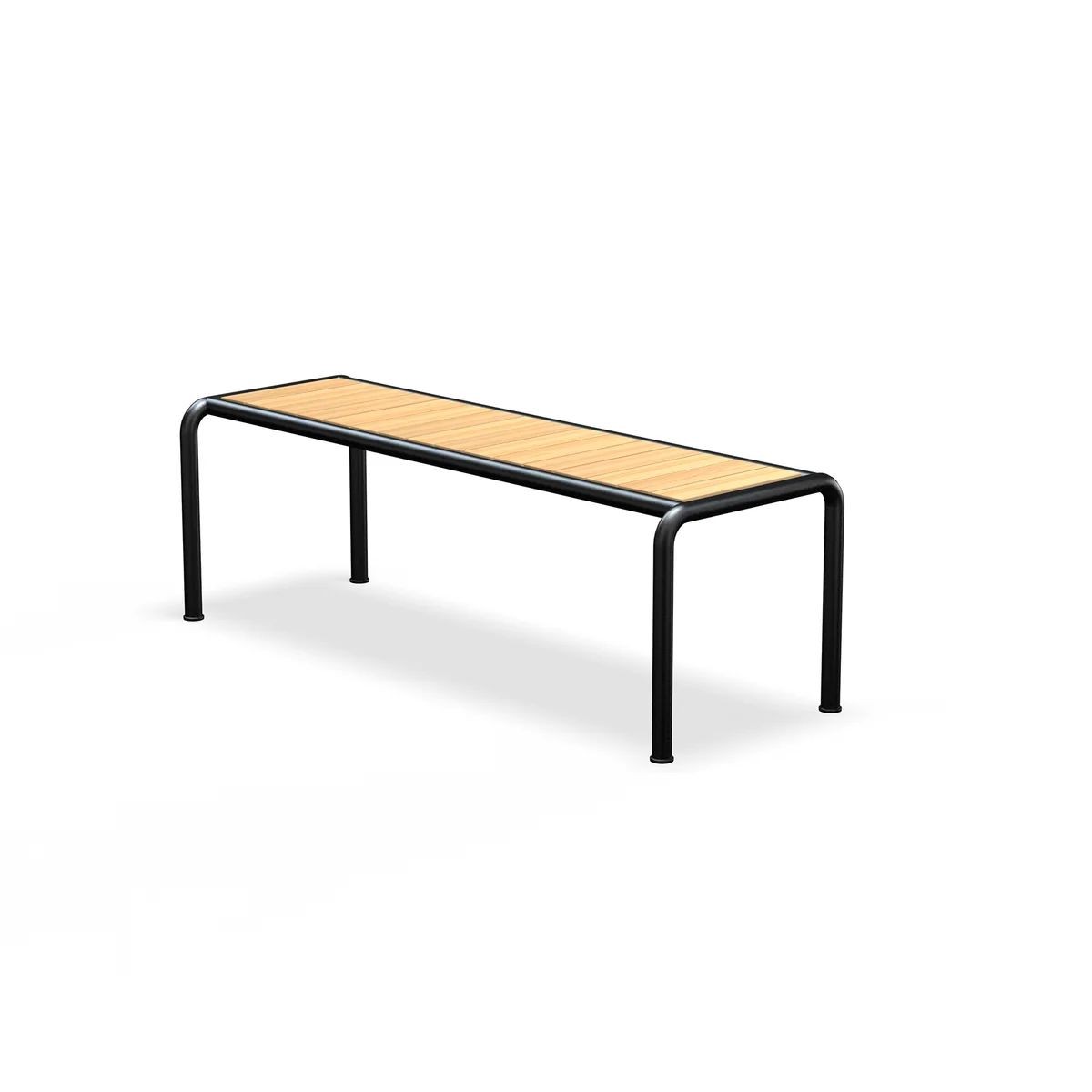 HOUE - Banc de jardin AVANTI, medium, pin / noir HOUE - Banc de jardin AVANTI, medium, pin / noir