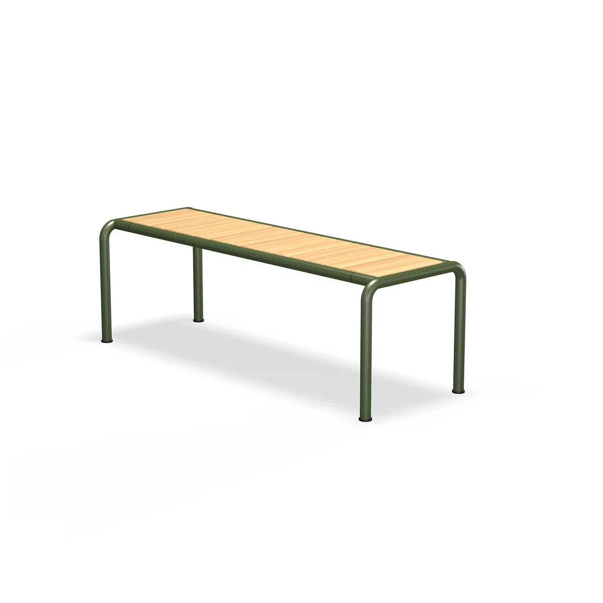 HOUE - Banc de jardin AVANTI, medium, pin / vert olive HOUE - Banc de jardin AVANTI, medium, pin / vert olive