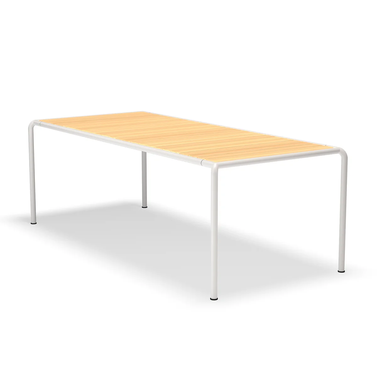 HOUE - Table de salle à manger d'extérieur AVANTI, 222 x 98 cm, pin / blanc mat HOUE - Table de salle à manger d'extérieur AVANTI, 222 x 98 cm, pin / blanc mat