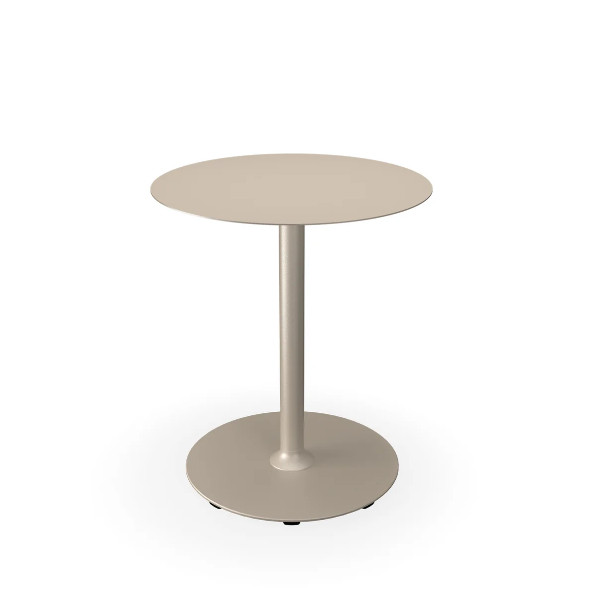 HOUE - Pico Table de jardin, Ø 64 cm, piétement rond, beige HOUE - Pico Table de jardin, Ø 64 cm, piétement rond, beige