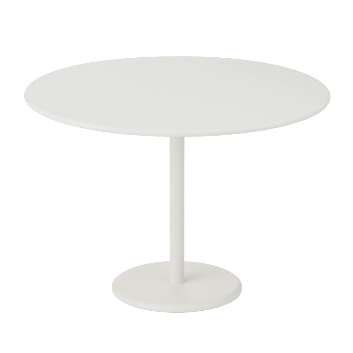 Blomus - Stay Table d'appoint de jardin, H 35 cm Ø 50 cm, gris soie Blomus - Stay Table d'appoint de jardin, H 35 cm Ø 50 cm, gris soie