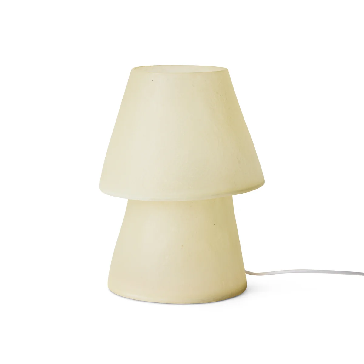 HKliving - Glassfiber lampe de table, H 35 cm, blanc cassé HKliving - Glassfiber lampe de table, H 35 cm, blanc cassé