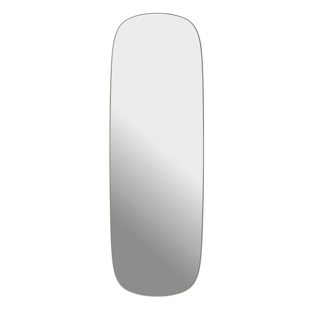 Muuto - Framed Mirror, 150 x 50 cm, gris / verre transparent Muuto - Framed Mirror, 150 x 50 cm, gris / verre transparent